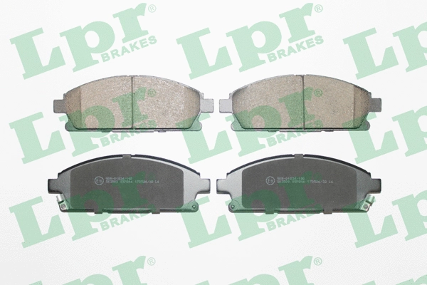 Brake Pad Set, disc brake (05P846)