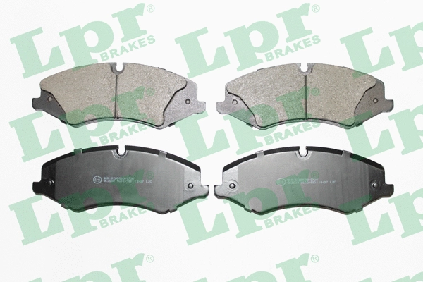 Brake Pad Set, disc brake (05P1600)