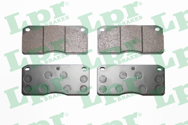 Brake Pad Set, disc brake (05P1144)