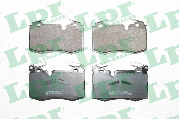 Brake Pad Set, disc brake (05P1556)