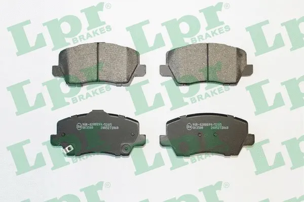 Brake Pad Set, disc brake (05P2060)