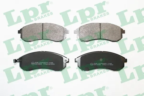 Brake Pad Set, disc brake (05P1334)