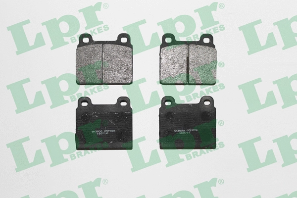 Brake Pad Set, disc brake (05P026)