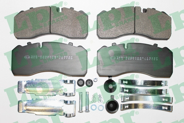 Brake Pad Set, disc brake (05P1168K)