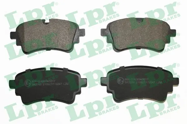 Brake Pad Set, disc brake (05P2247)