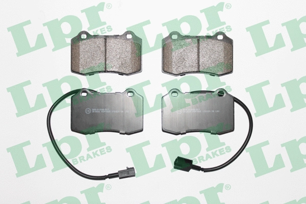 Brake Pad Set, disc brake (05P1665)