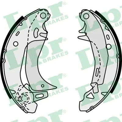 Brake Shoe Set (07580)