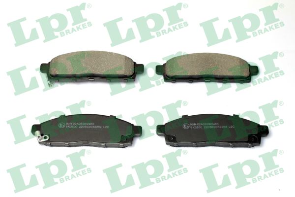 Brake Pad Set, disc brake (05P2284)
