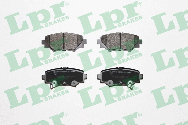Brake Pad Set, disc brake (05P1918)