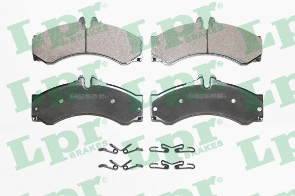 Brake Pad Set, disc brake (05P1517)