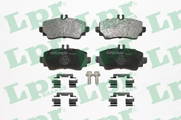 Brake Pad Set, disc brake (05P670K)