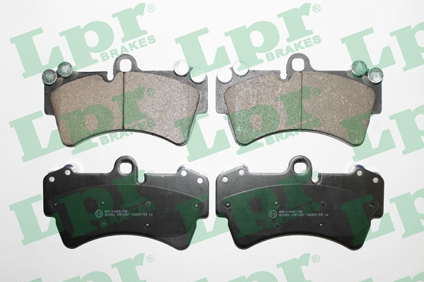 Brake Pad Set, disc brake (05P1257)