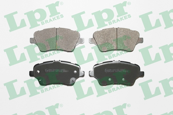 Brake Pad Set, disc brake (05P1856)