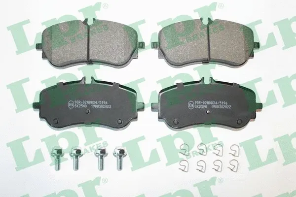 Brake Pad Set, disc brake (05P2022)