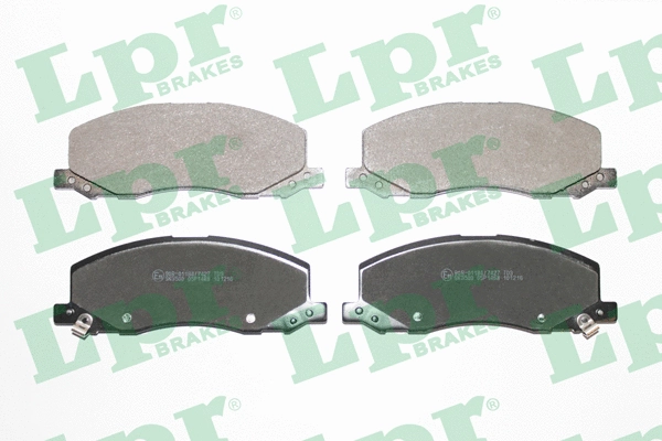 Brake Pad Set, disc brake (05P1468)