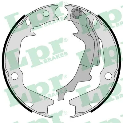 Brake Shoe Set, parking brake (09430)
