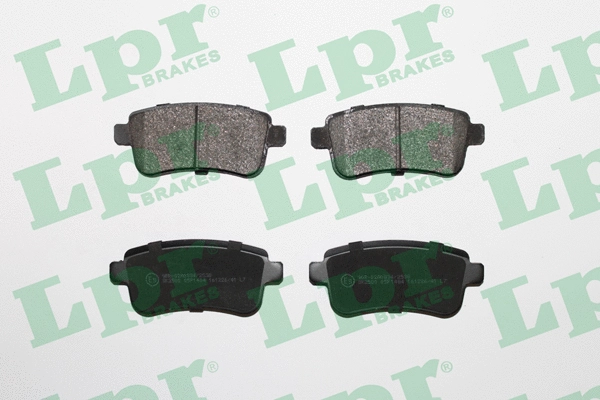 Brake Pad Set, disc brake (05P1484)