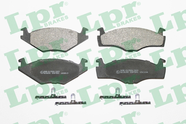 Brake Pad Set, disc brake (05P591)