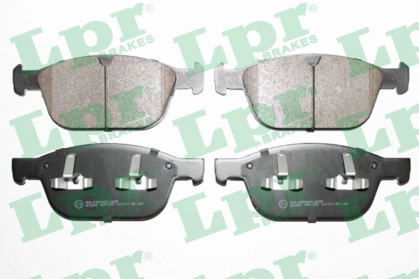 Brake Pad Set, disc brake (05P1597)