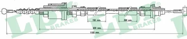 Cable Pull, clutch control (C0251C)
