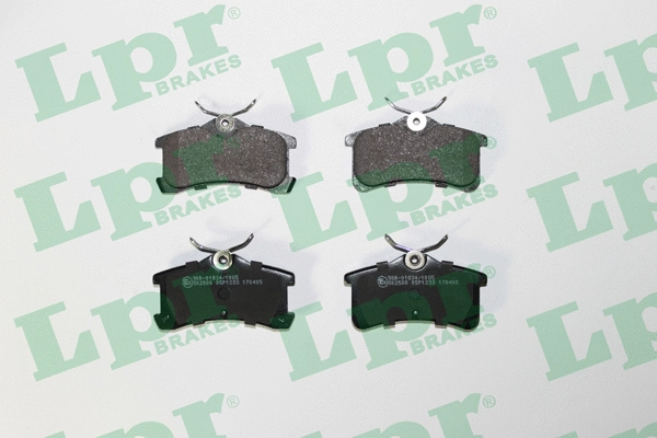 Brake Pad Set, disc brake (05P1233)