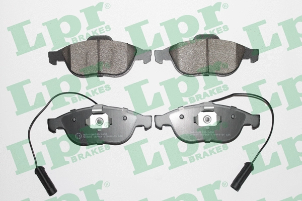 Brake Pad Set, disc brake (05P664)