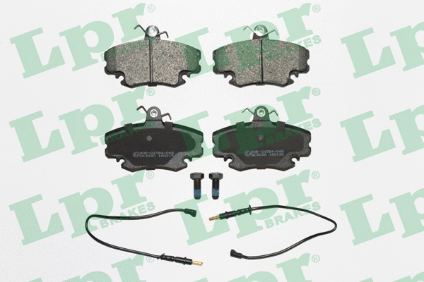 Brake Pad Set, disc brake (05P349)