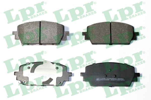 Brake Pad Set, disc brake (05P2323)