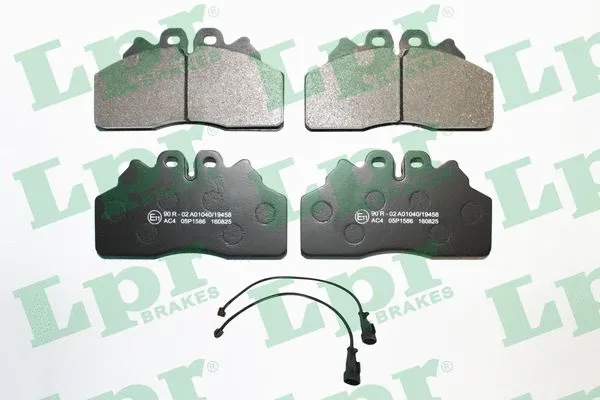 Brake Pad Set, disc brake (05P1586A)