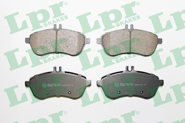 Brake Pad Set, disc brake (05P1340)