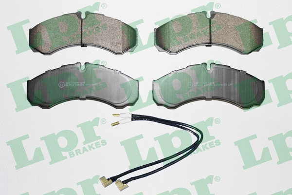Brake Pad Set, disc brake (05P684B)