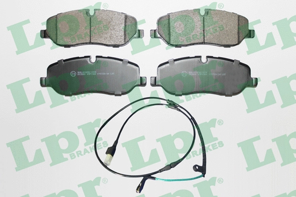 Brake Pad Set, disc brake (05P1360A)