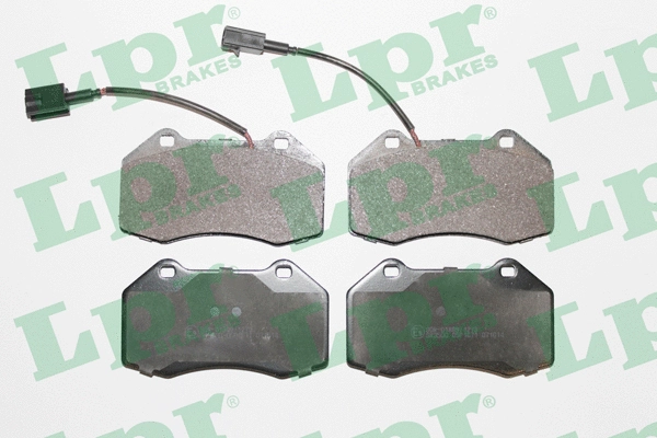 Brake Pad Set, disc brake (05P1671)