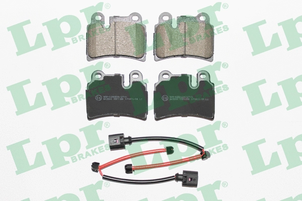 Brake Pad Set, disc brake (05P1380)