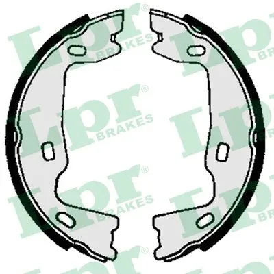 Brake Shoe Set, parking brake (02570)