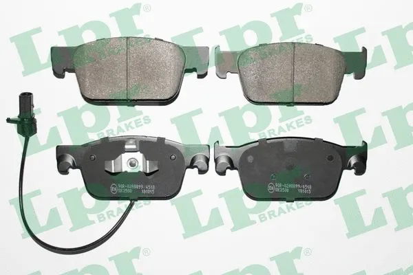 Brake Pad Set, disc brake (05P2038)