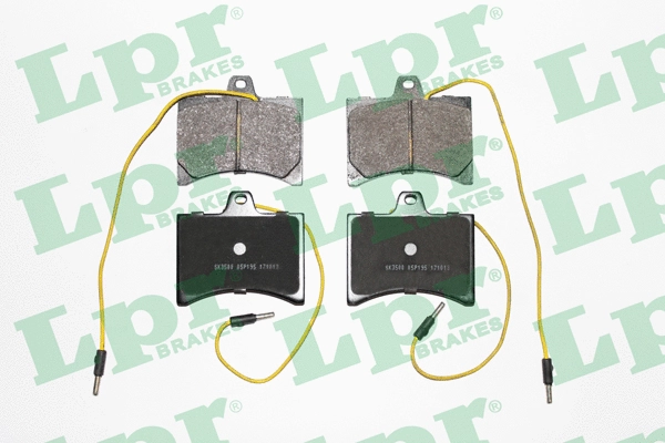 Brake Pad Set, disc brake (05P195)
