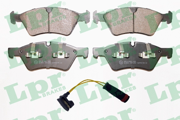 Brake Pad Set, disc brake (05P1253A)