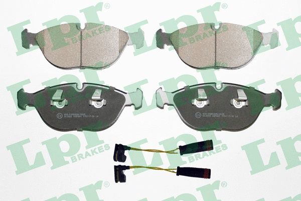 Brake Pad Set, disc brake (05P881G)