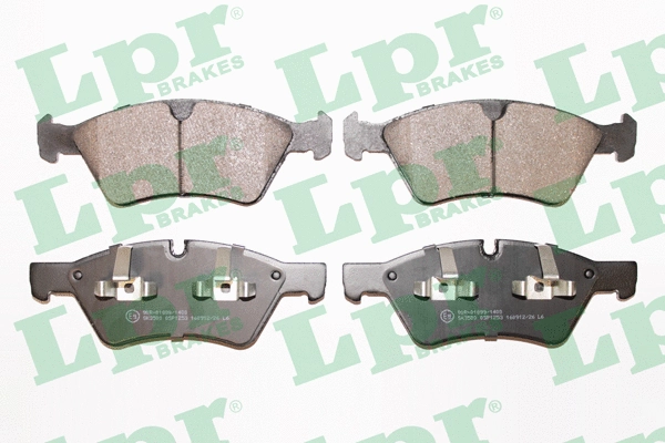 Brake Pad Set, disc brake (05P1253)