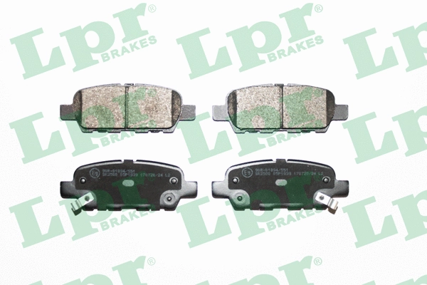 Brake Pad Set, disc brake (05P1839)