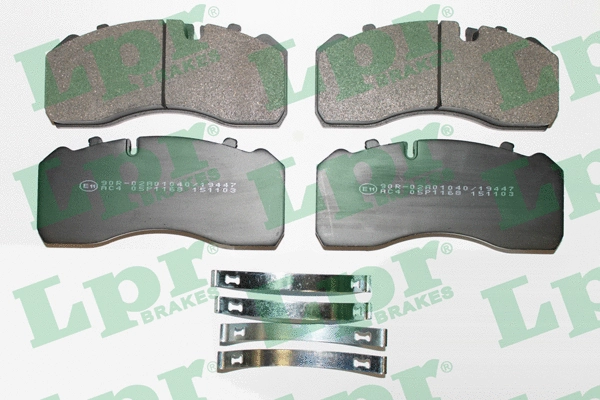 Brake Pad Set, disc brake (05P1168)