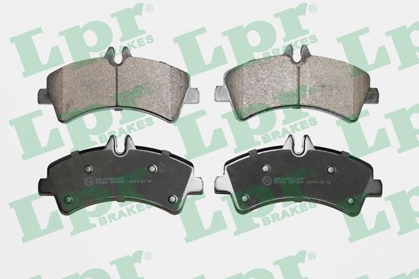 Brake Pad Set, disc brake (05P1294)