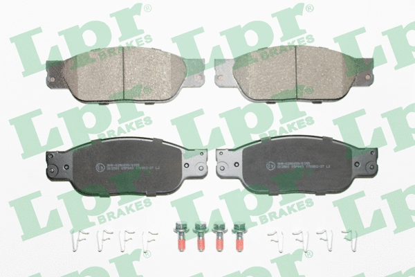 Brake Pad Set, disc brake (05P843)