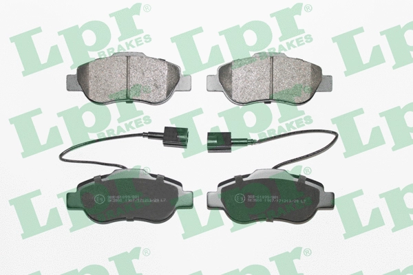 Brake Pad Set, disc brake (05P1907)