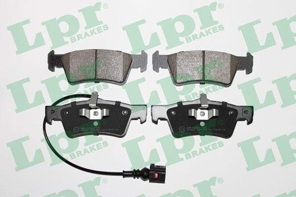 Brake Pad Set, disc brake (05P1284)
