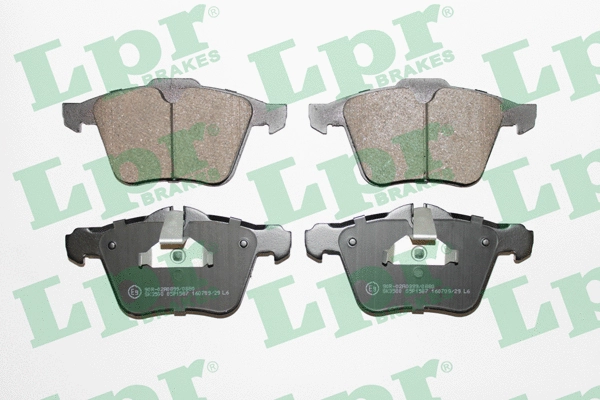 Brake Pad Set, disc brake (05P1587)