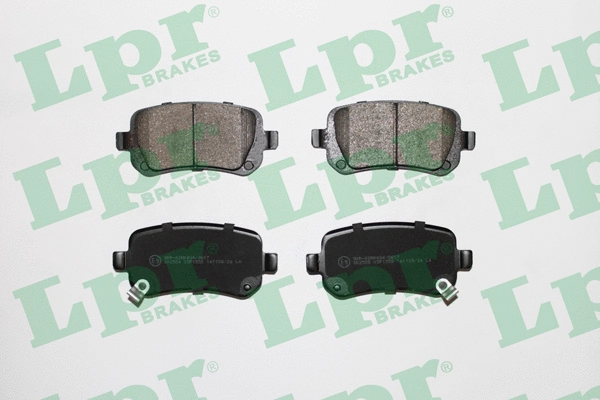 Brake Pad Set, disc brake (05P1550)