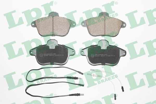 Brake Pad Set, disc brake (05P478)