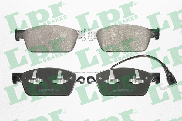 Brake Pad Set, disc brake (05P1551)